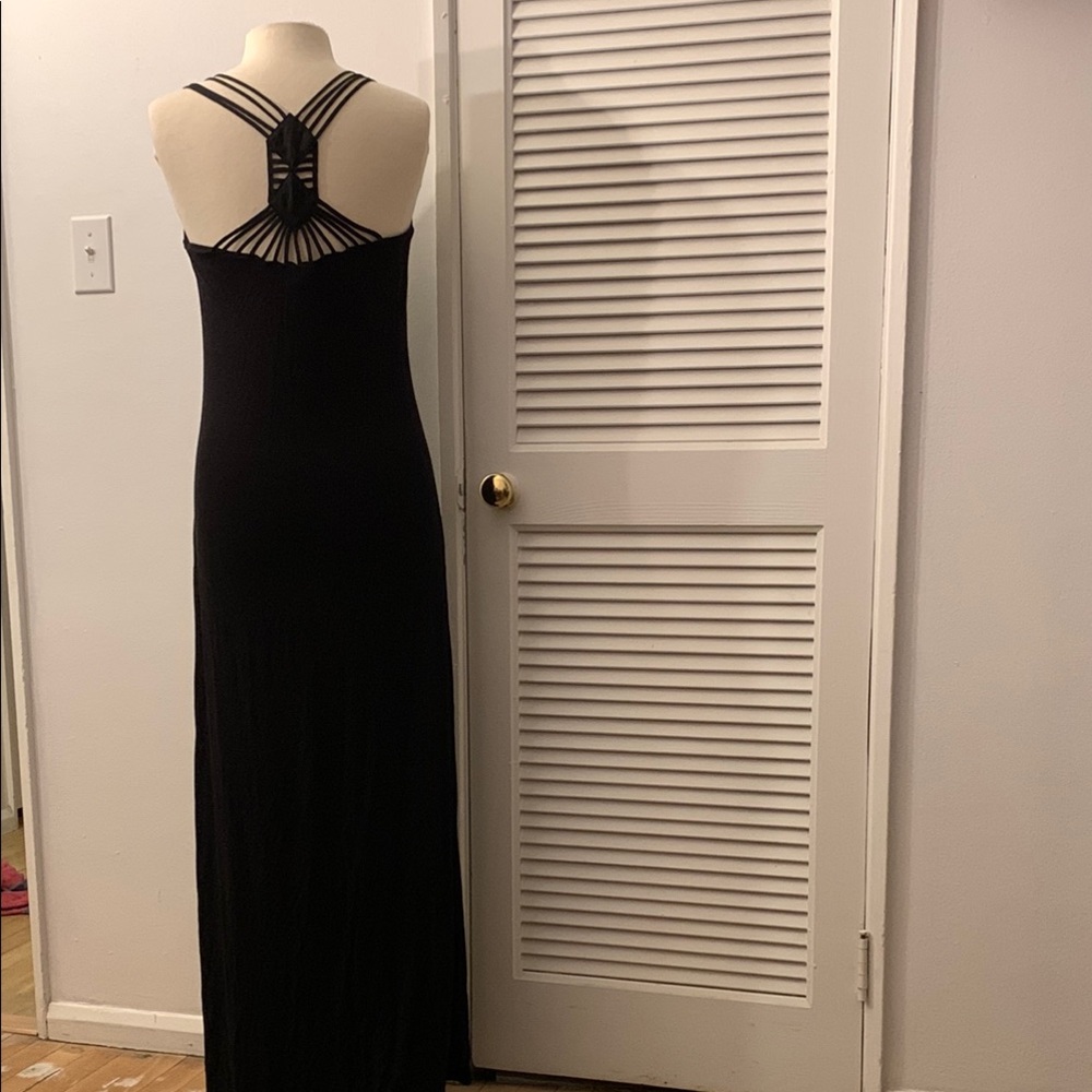 Elegant Black Maxi Dress